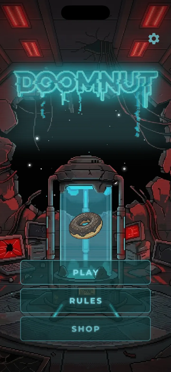 DOOMNUT home screen