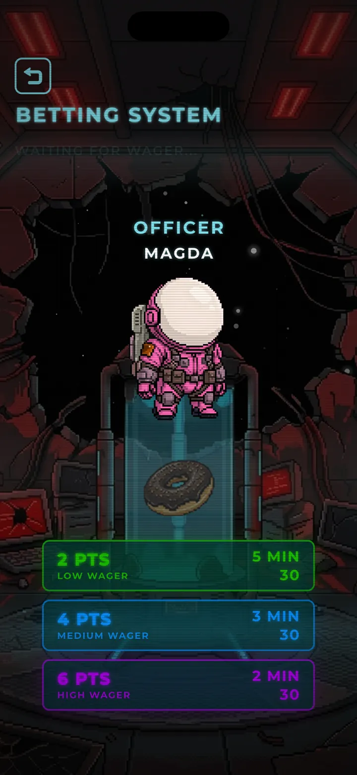 Officer betting system
